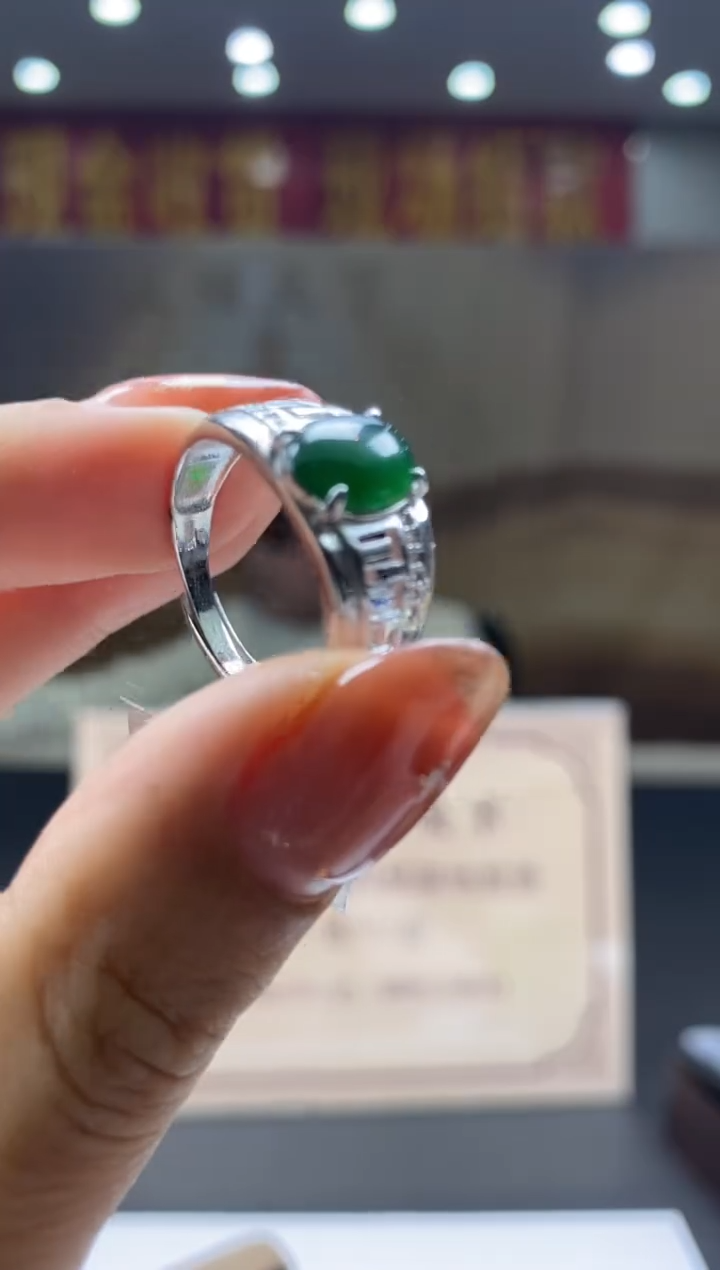 【闪购商品】翡翠戒指未镶嵌********852