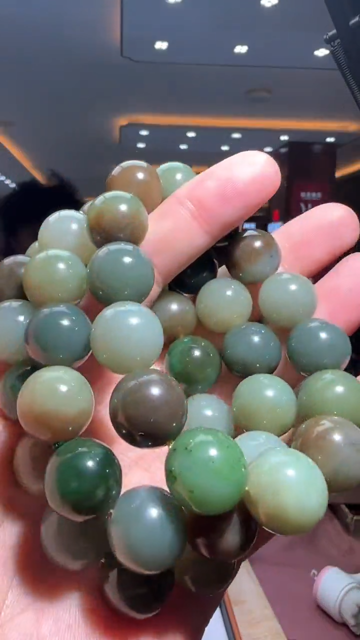 手串未镶嵌和田玉【钰708】18 7023 多样性发其一