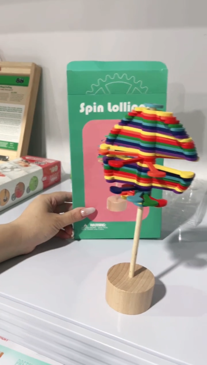 木质彩虹搓搓乐实木