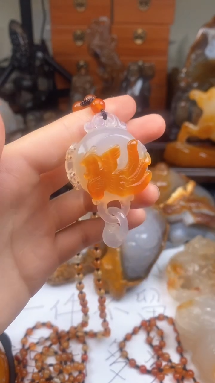 【闪购商品】玛瑙/玉髓颈饰未镶嵌AA