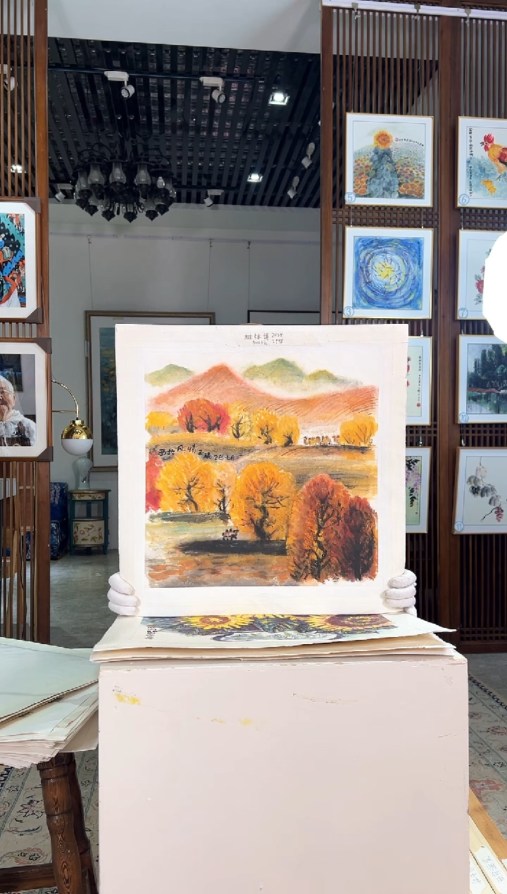 版画耿玉琨名章限量版画S