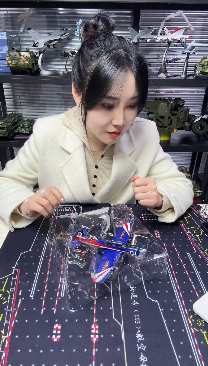 1/48飞机模型初教六表演机
