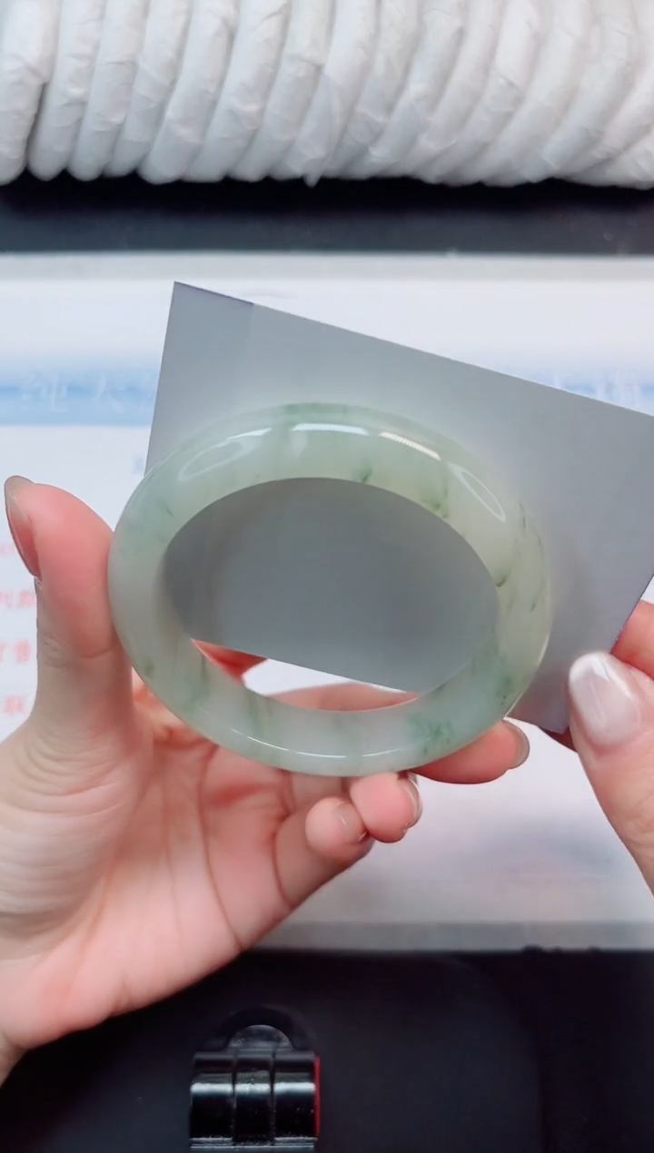 【闪购商品】石英质玉手镯未镶嵌105#56.2