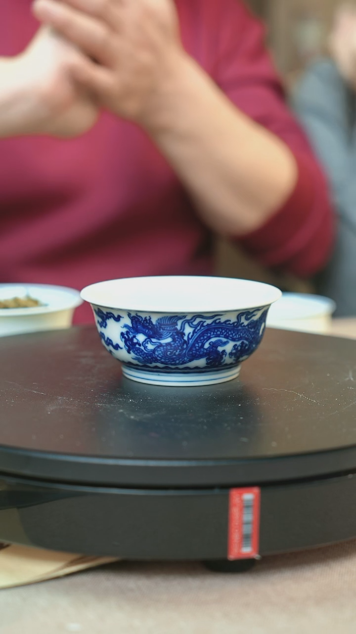 瓷片景德镇毛仔柴窑杯