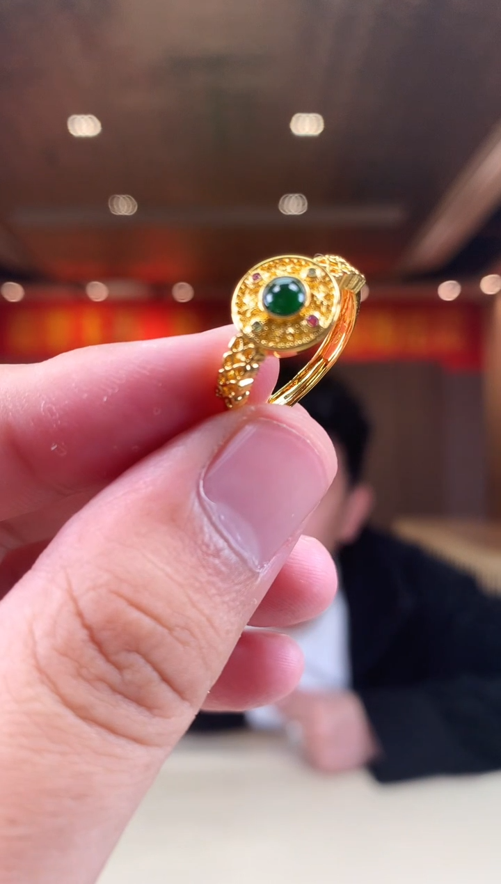 【闪购商品】翡翠戒指未镶嵌        *511