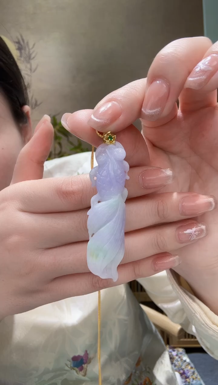 【闪购商品】翡翠颈饰未镶嵌吊坠