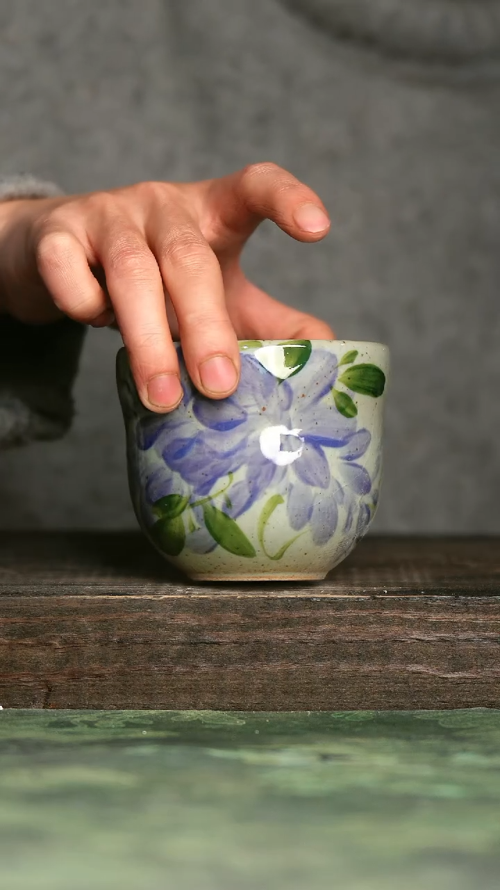 【闪购商品】青诗集手工手绘瓷器