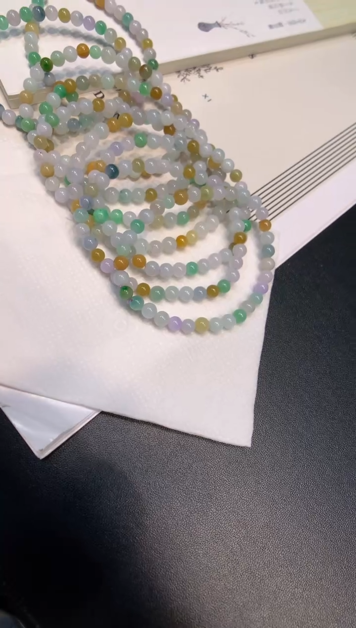 未镶嵌手串翡翠手串 多样性发一件