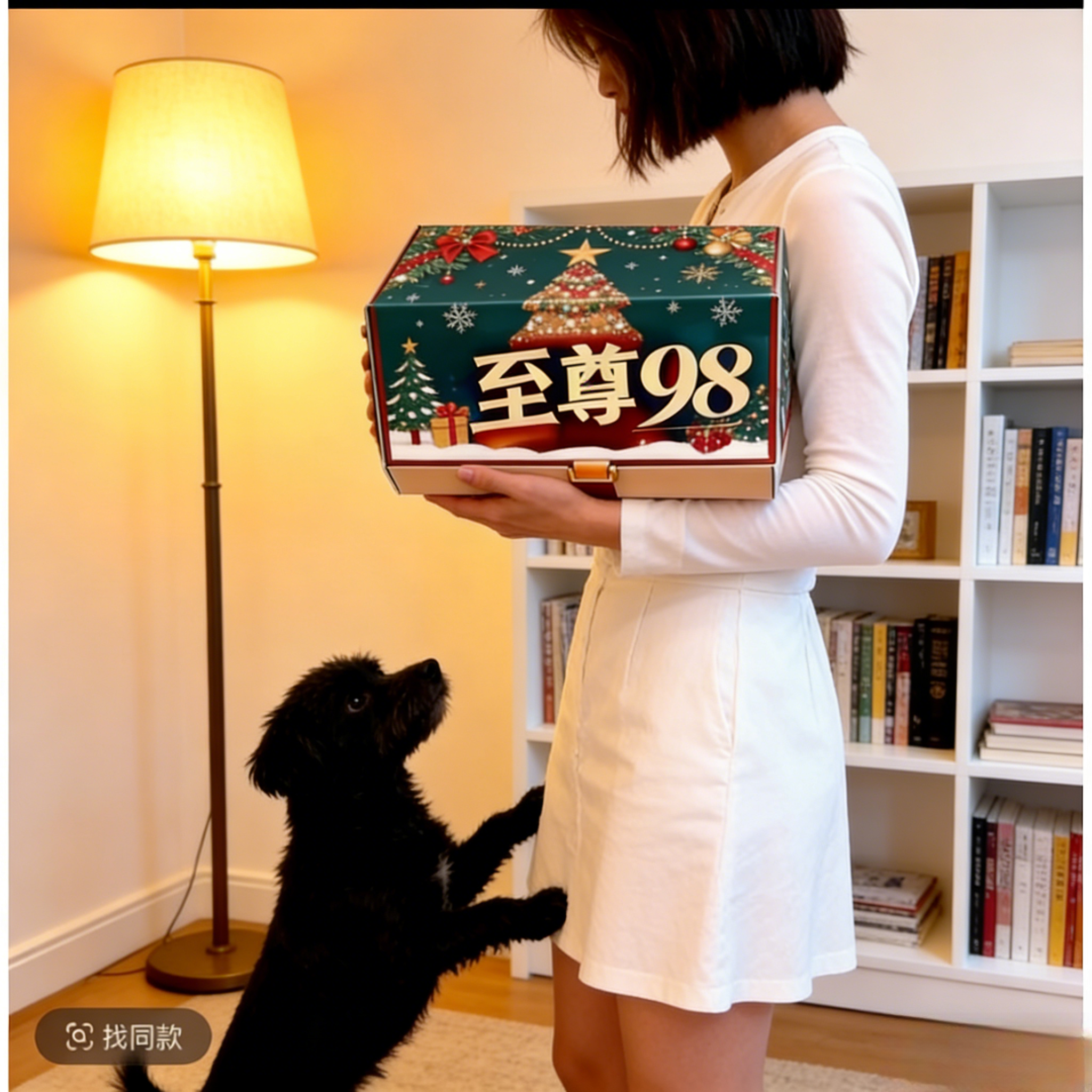 【情人礼物推荐】情人节DIY便捷边境98零食小礼盒圣诞盒子坚挺男友