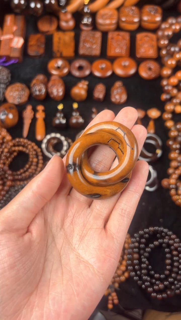 枣木雷击枣木雷痕乾坤圈2.5