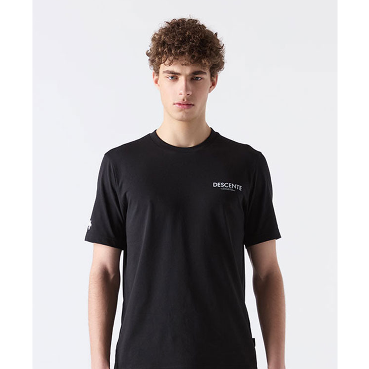 DESCENTE/迪桑特运动休闲圆领T恤舒适透气短袖男女韩系SQ123UTS14