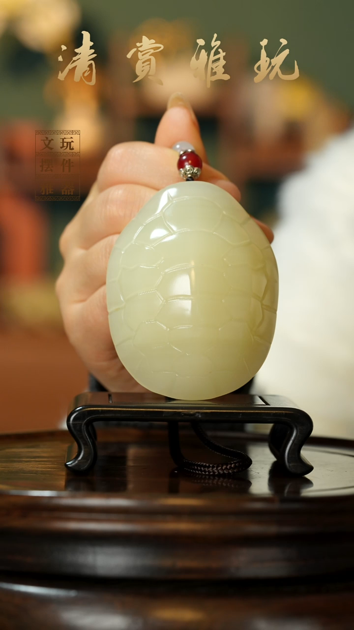 玉《富甲天下》手把件摆件