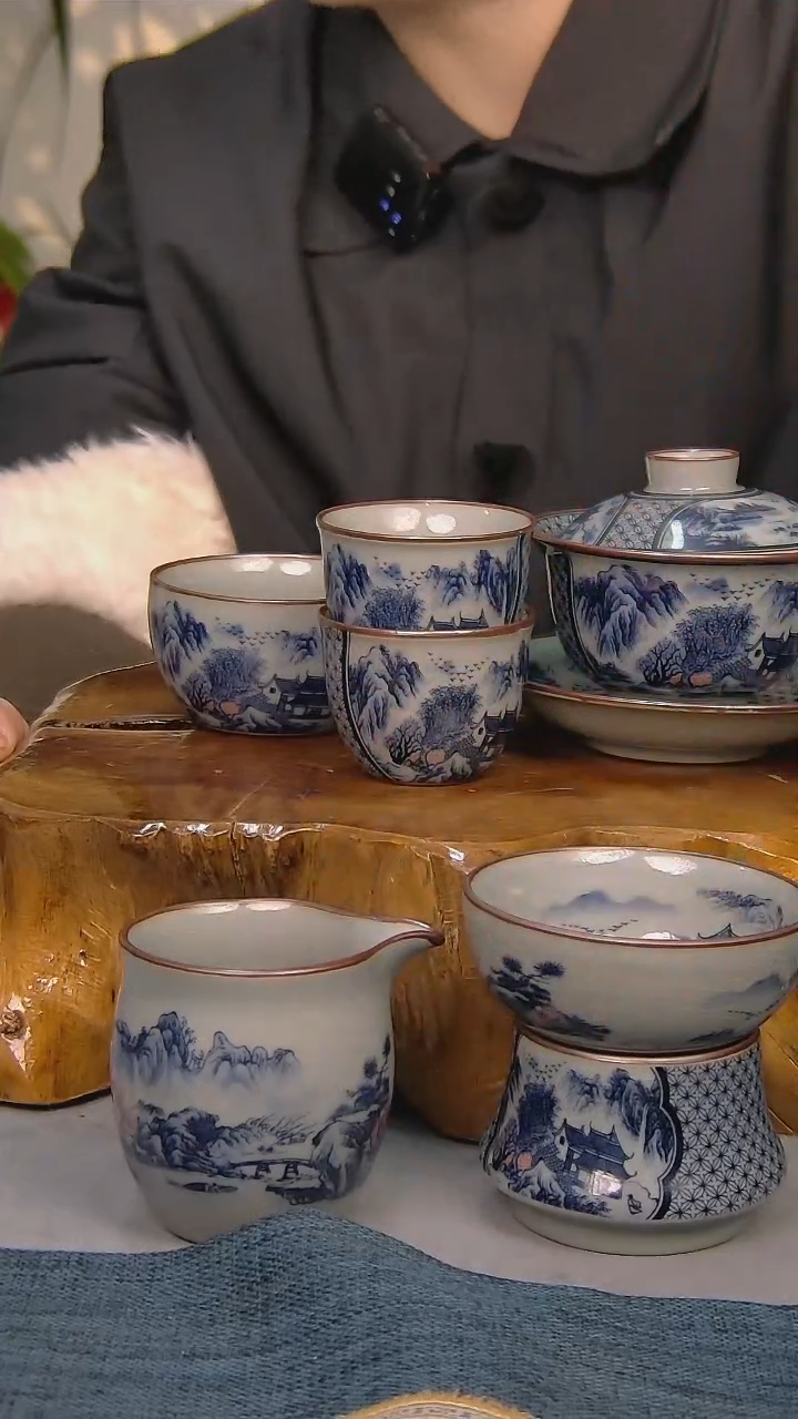 【闪购商品】简装家用款6件套 陶瓷家用茶具系列