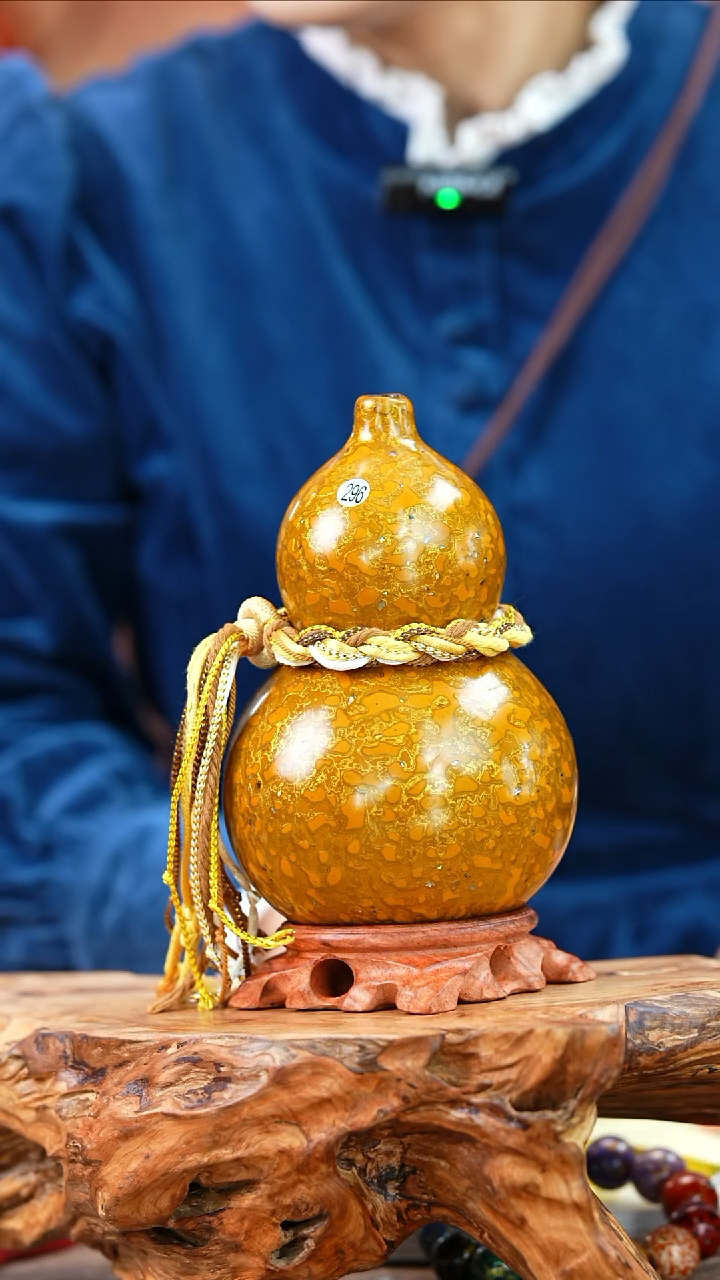 【闪购商品】296—光岳葫天然大漆酒葫芦不含漆珠