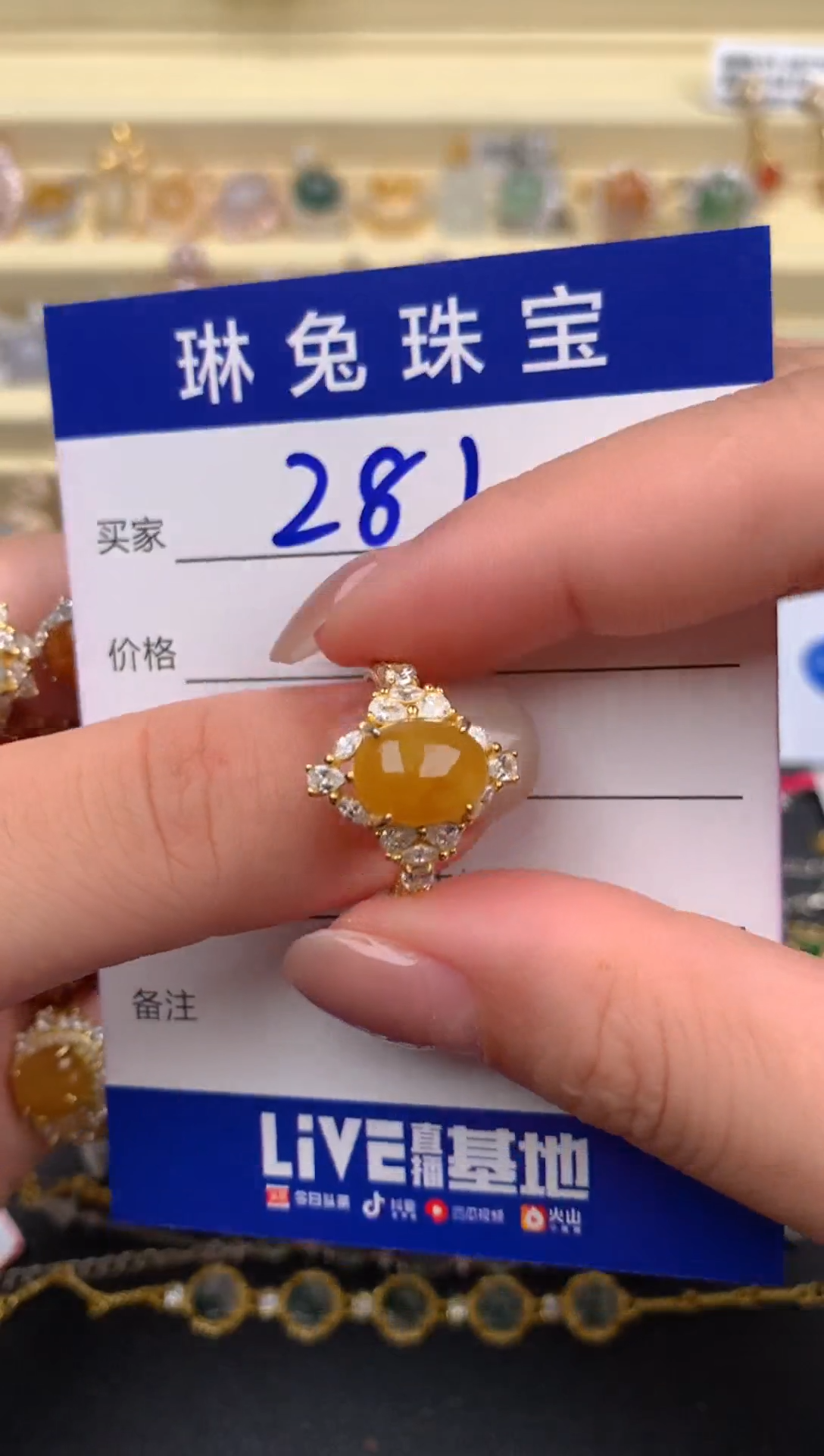 翡翠戒指银S925镶嵌半***人天然A货翡翠