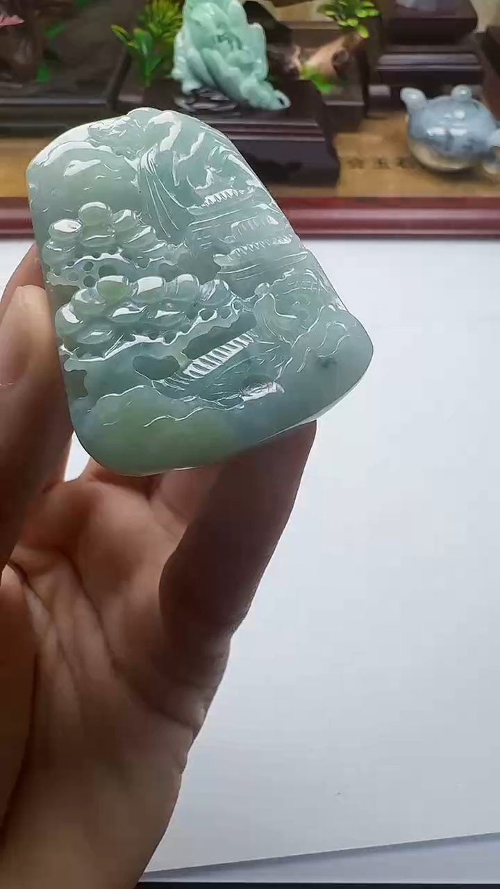 吊坠(不含链)未镶嵌翡翠1