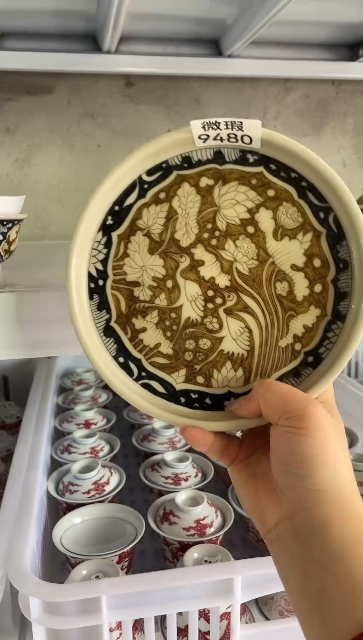 其他景德镇手工手绘微瑕9480