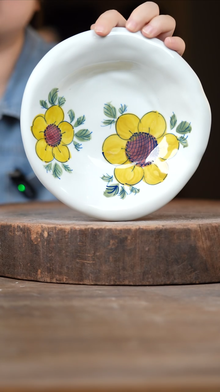 瓷片景德镇高温釉下彩（食品级）