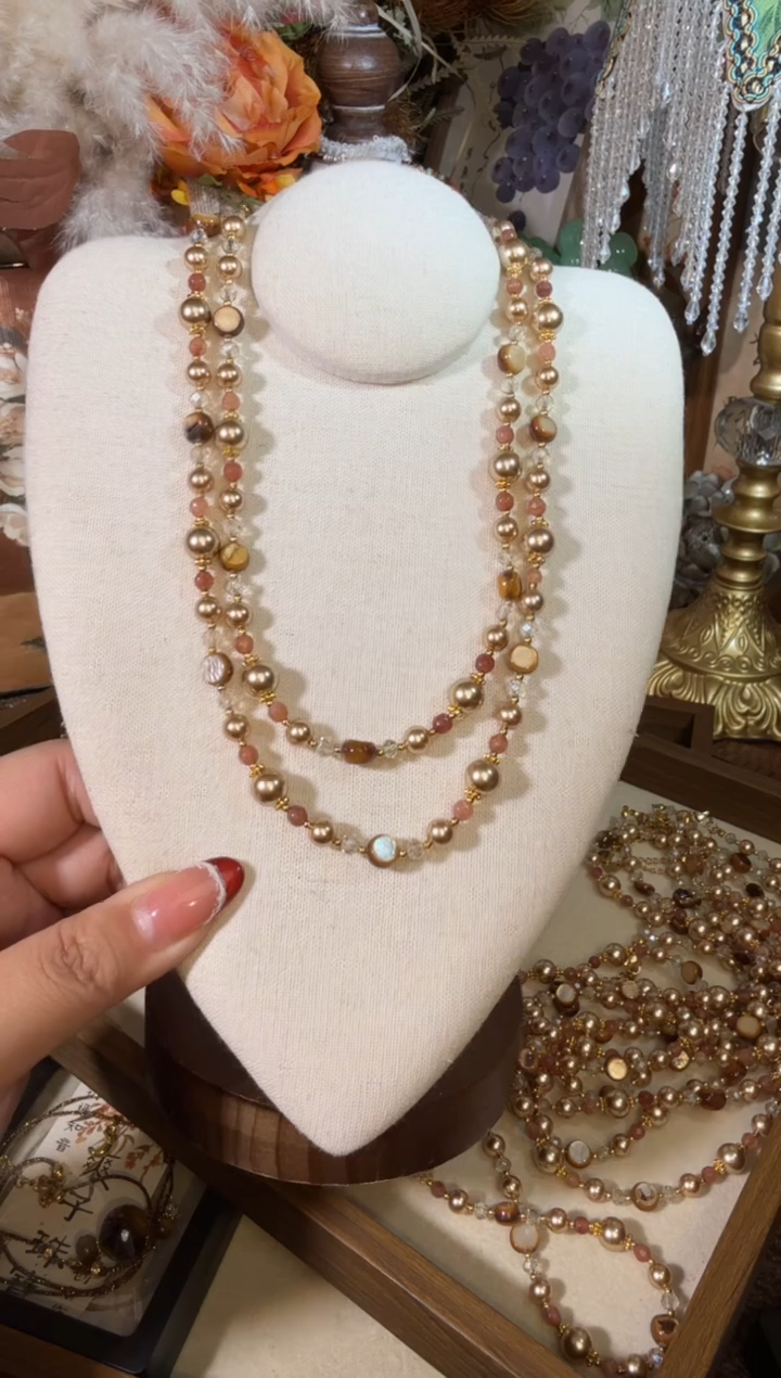 未镶嵌贝壳奶茶珠珠073