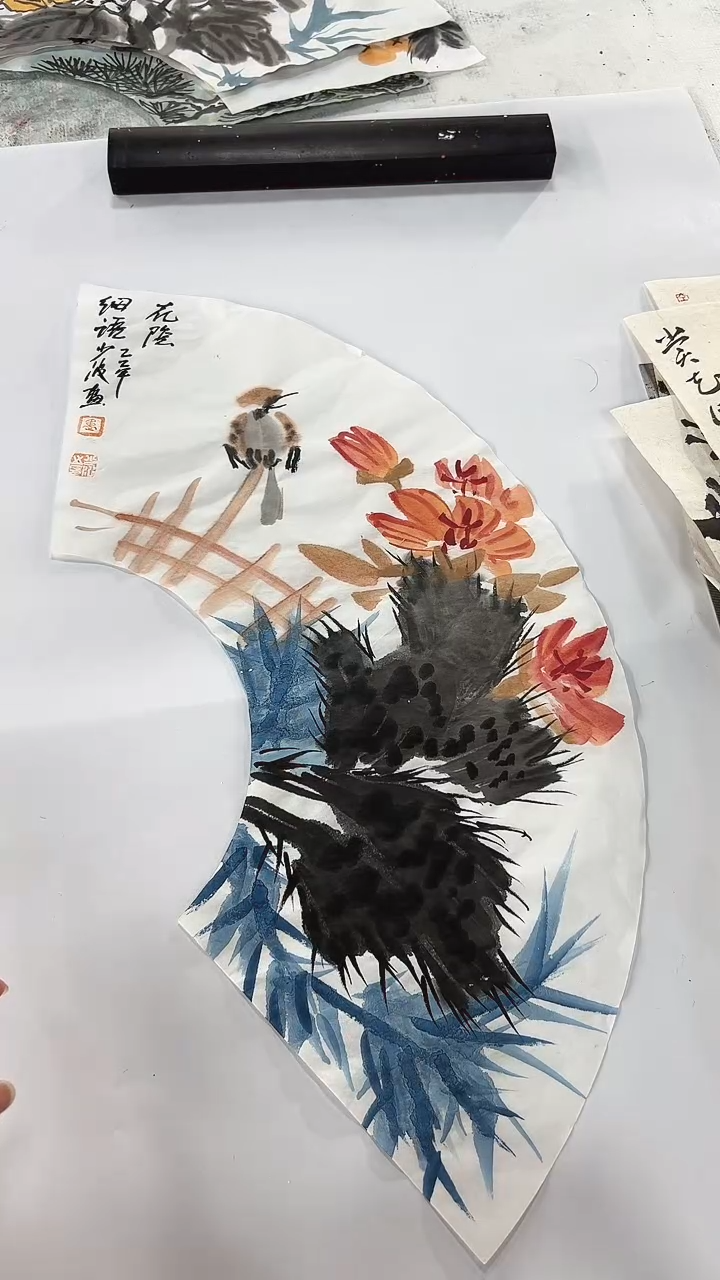 国画直播福利/国画/花鸟