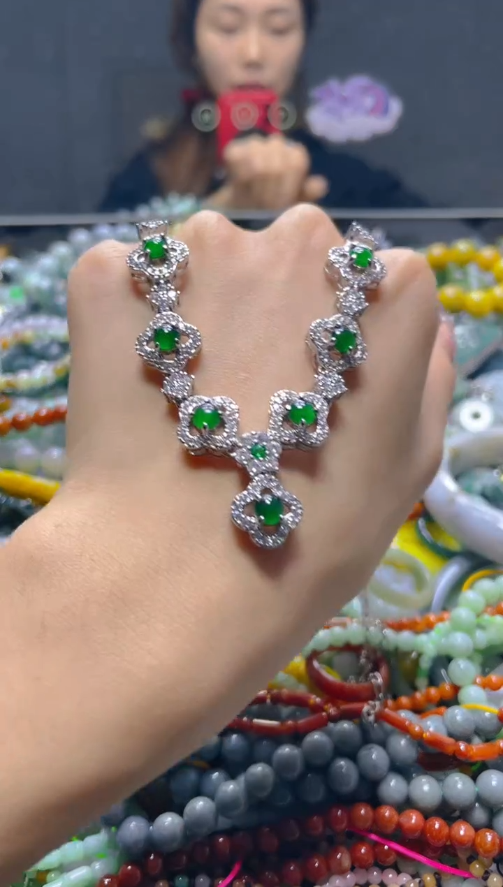 颈饰未镶嵌翡翠多样性发货择优发货