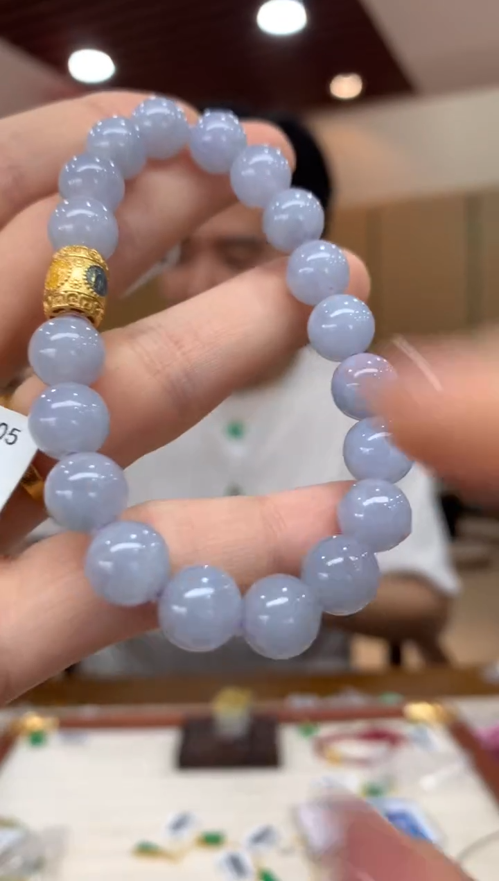 未镶嵌手串翡翠手串