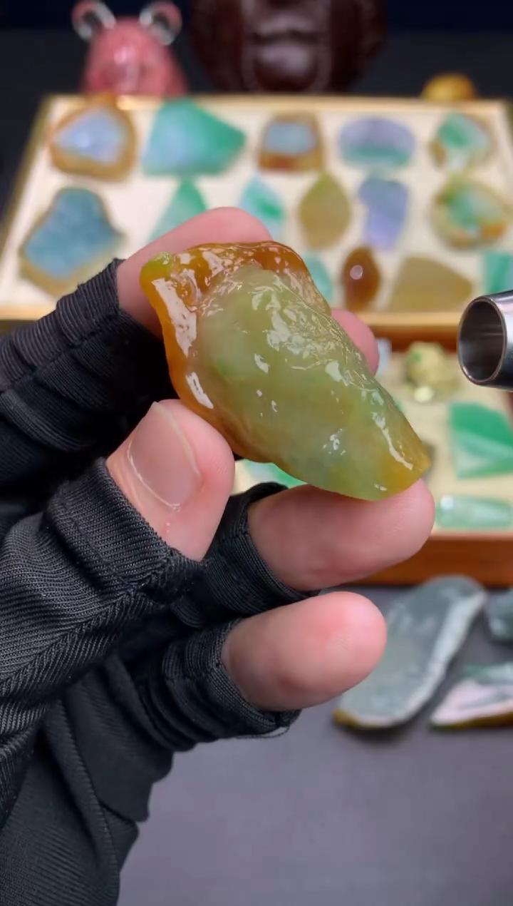 未镶嵌定制翡翠天然翡翠裸石（包工）