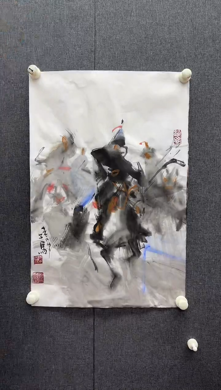国画炳山艺术--包布和老师作品