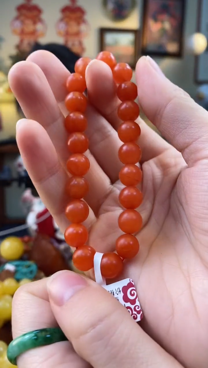 【闪购商品】南红玛瑙手串未镶嵌手串