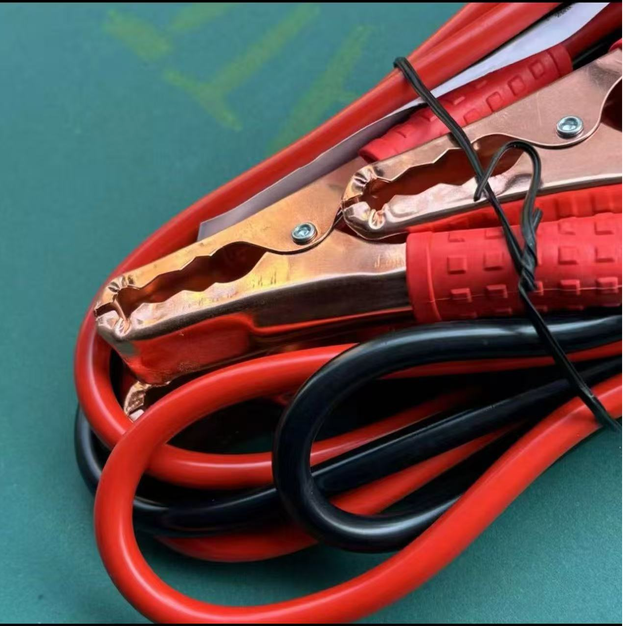 汽车搭火线电瓶夹子搭电线加粗打火线