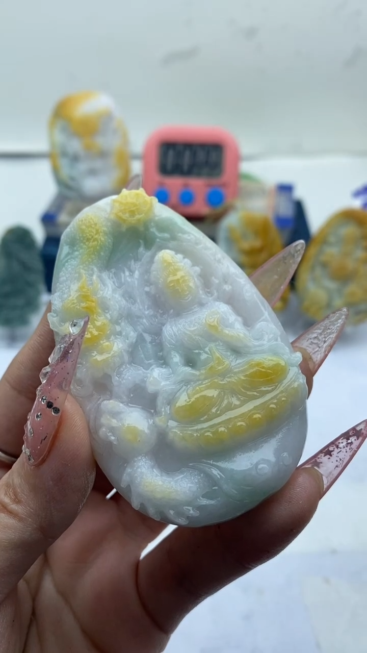 【闪购商品】定制翡翠未镶嵌挂件