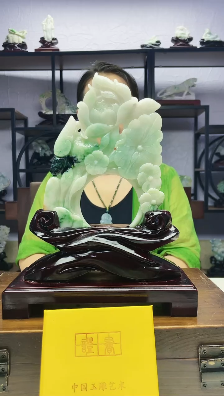 定制翡翠未镶嵌毛货05300225