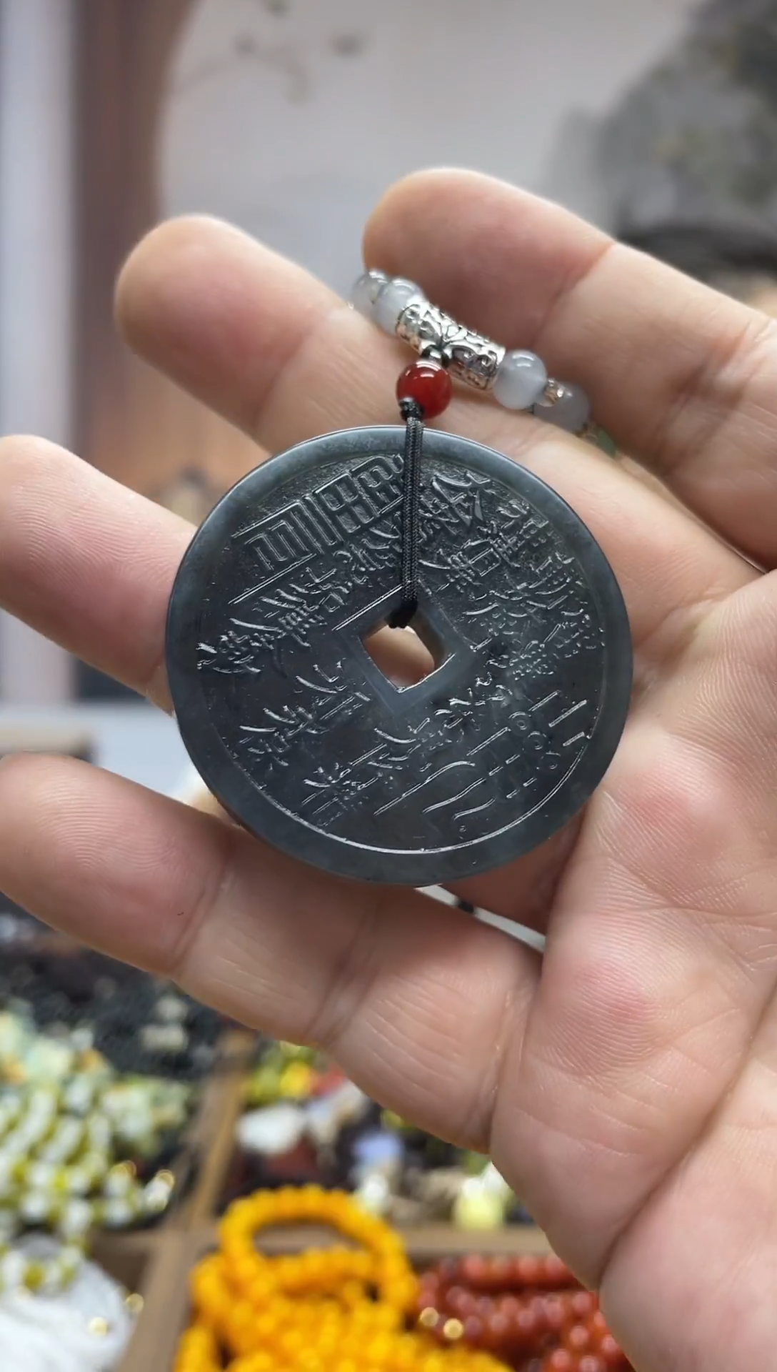 未镶嵌岫玉吊坠用****0·