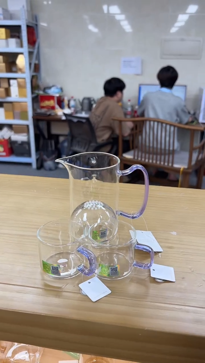 禾器沁润茶海浅紫色+禾器清禾杯一个装*2