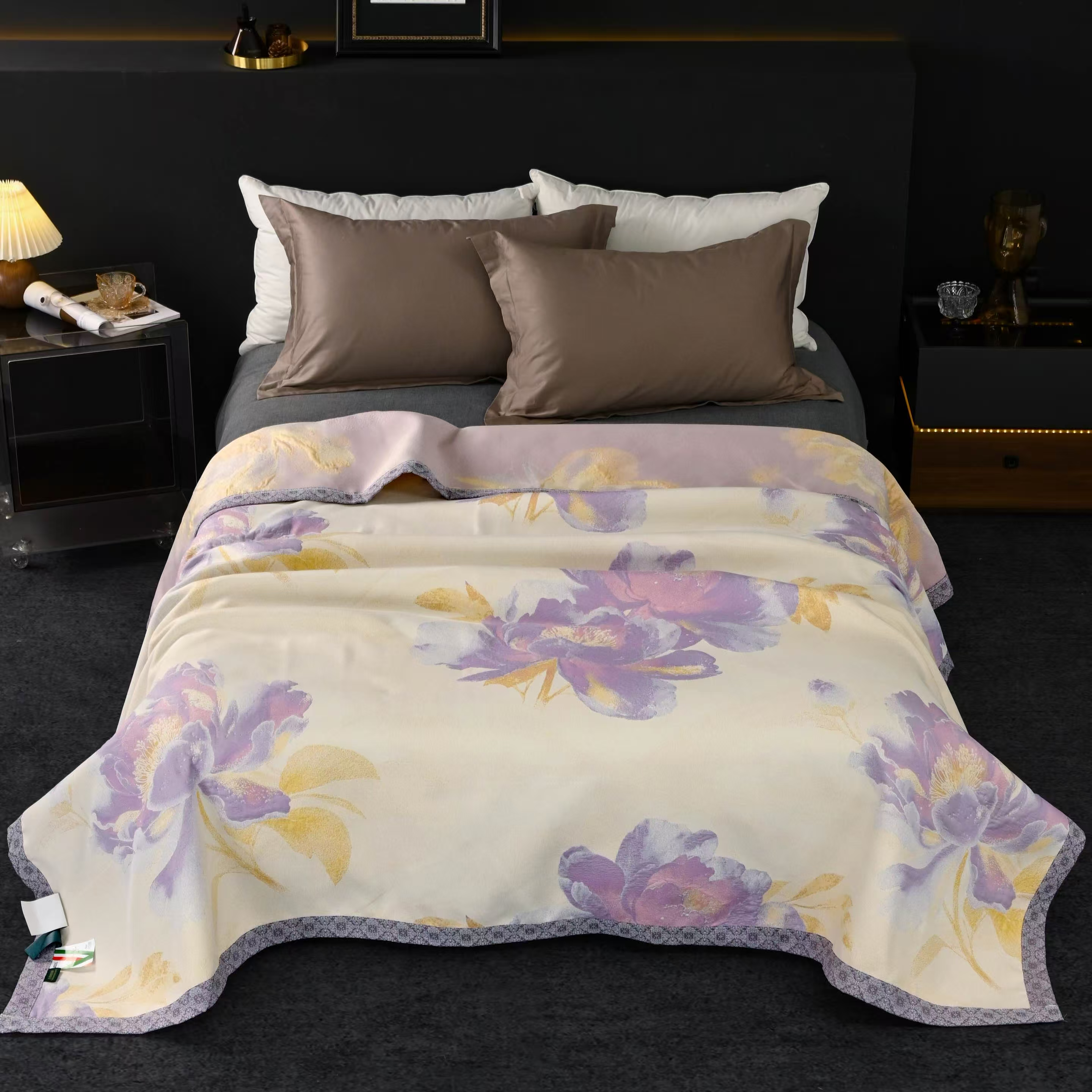 多层纱布枕巾--唐韵