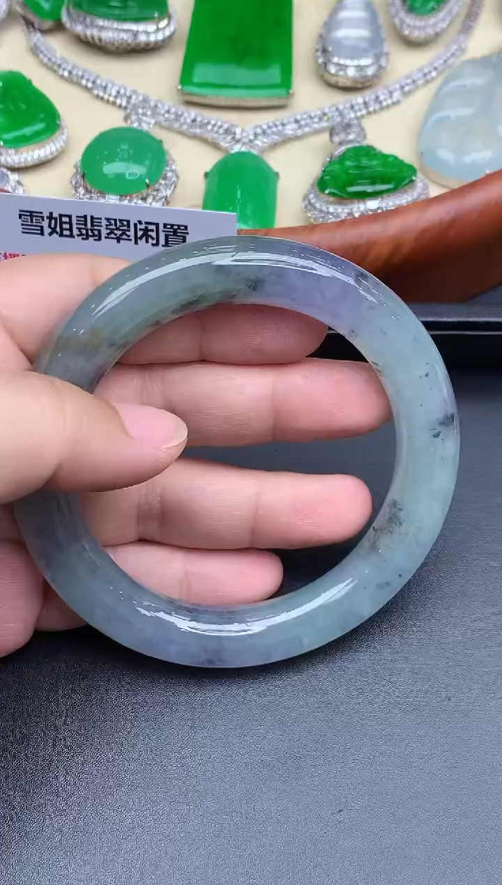 未镶嵌手镯翡翠509-中国好珍宝