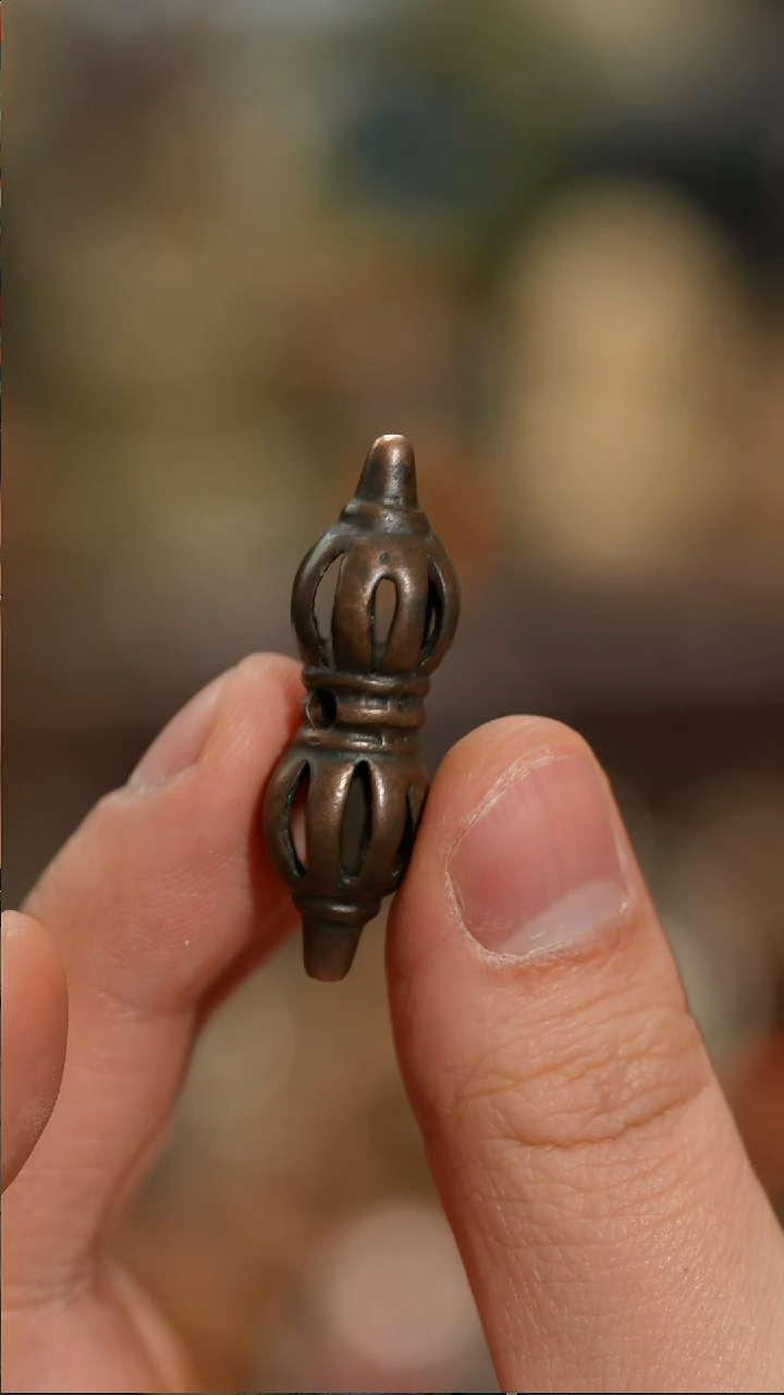把件柏香籽/百香籽  老  40mm+随身金刚杵