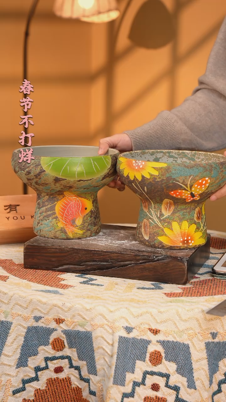 【闪购商品】摆件默认微瑕30-11口17高151-2误差