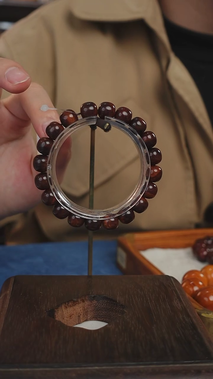 【闪购商品】木本降香海南红降花梨公1.0手串