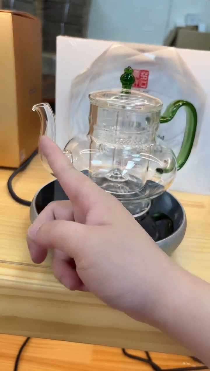 茗凤祥-魔术师x1-冰花+禾器宫灯壶湖绿无包装