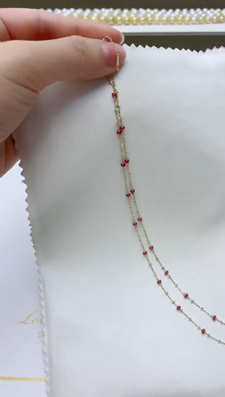 【闪购商品】海水珍珠颈饰18K金镶嵌A12