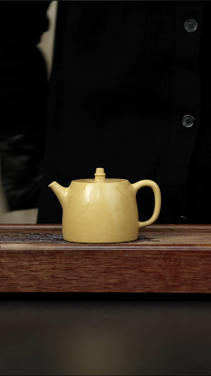 茶壶紫砂四号井本绿 汉铎
