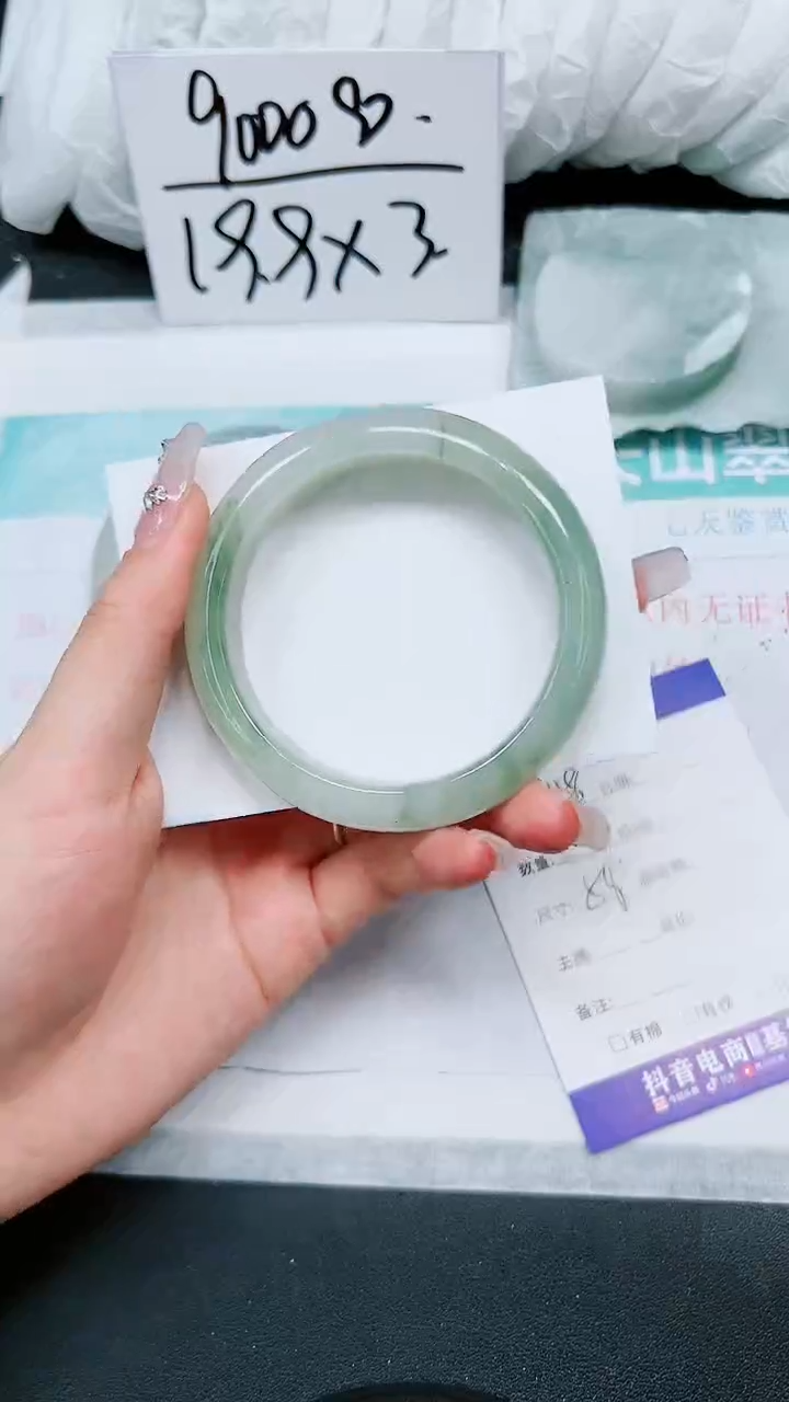 【闪购商品】石英质玉手镯合金A158-57`58`