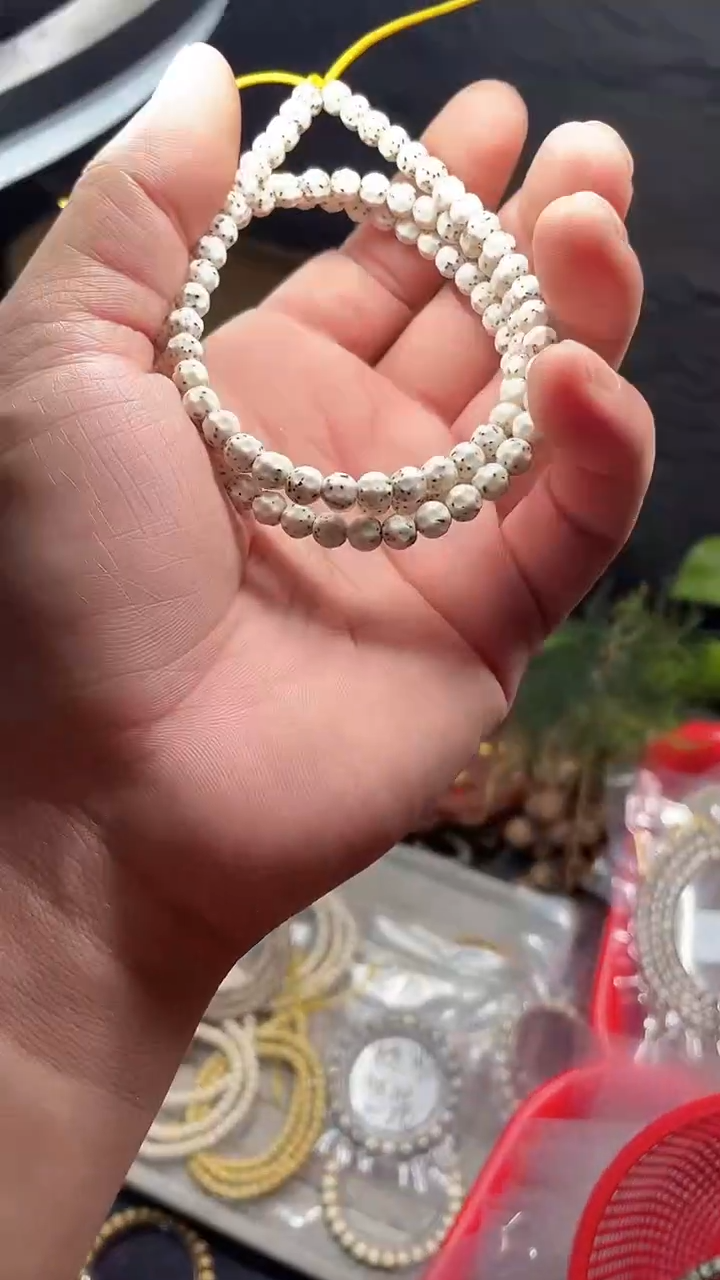 星月菩提手串海南星月菩提《*1》6X6圆珠长串