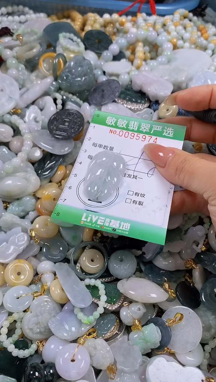 【闪购商品】翡翠颈饰未镶嵌闪购0095974