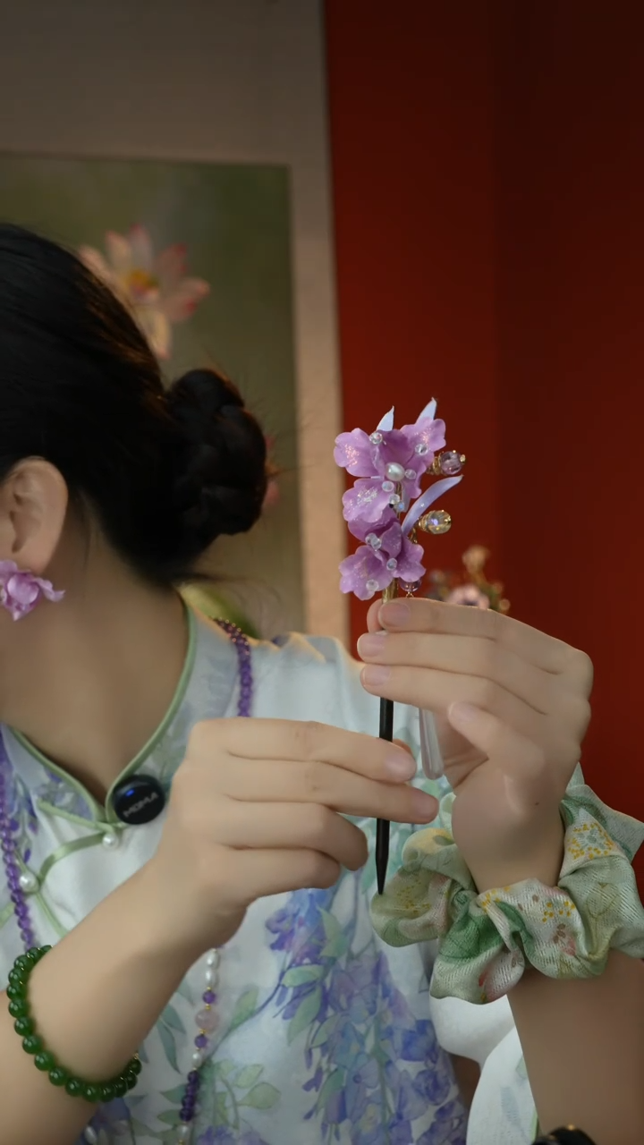 刺绣纯手工非遗国风饰品  