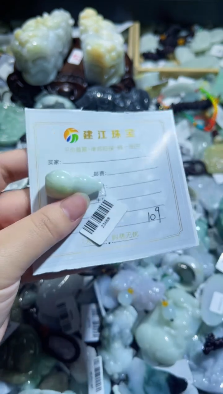 【闪购商品】翡翠未镶嵌颈饰00000109