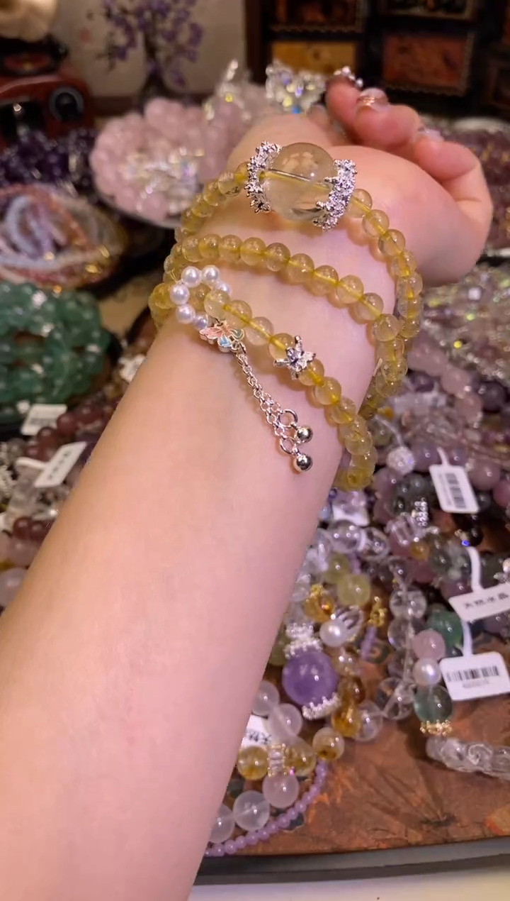 【闪购商品】水晶手链未镶嵌280手串