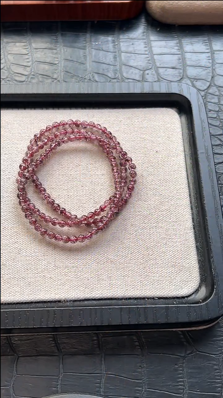 未镶嵌手串水晶3多样性发其一/4mm+