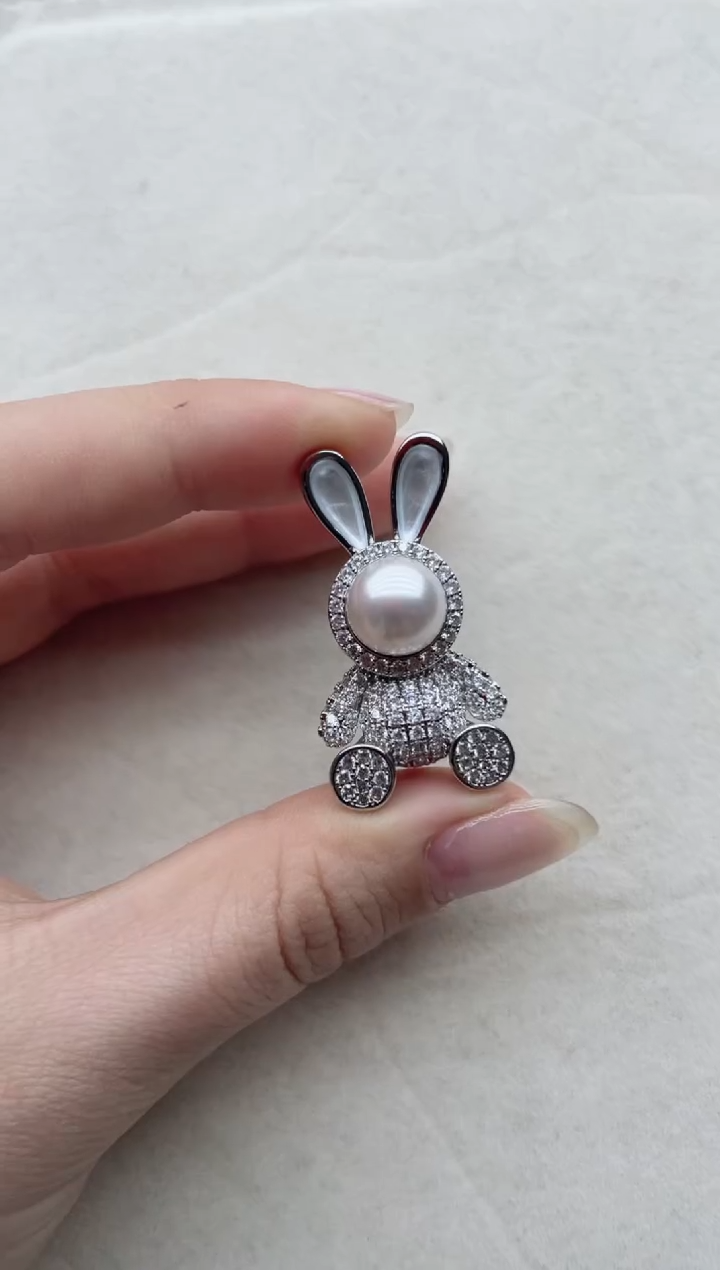 【闪购商品】海水珍珠胸针未镶嵌7